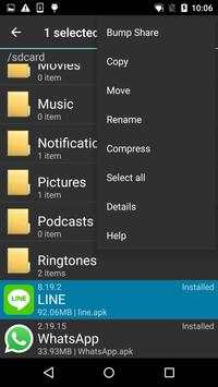 File Manager Bump APK install screenshot 4