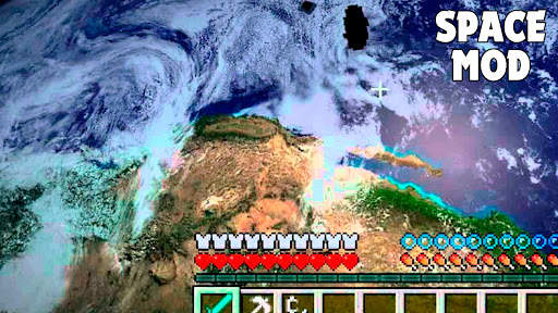 Space Mod for Minecraft PE screenshot 1