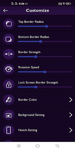 Colorfull Borderlight With Photo - Live Wallpaper screenshot 2