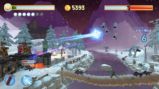 Snowball Attack Shoot Defend screenshot 3