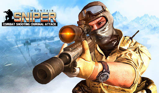 Mountain Sniper 3d Combat Shooting Criminal Attack screenshot 1