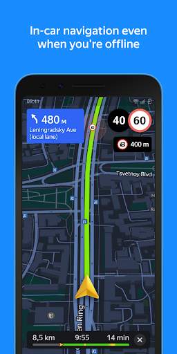 Yandex Maps and Navigator screenshot 1