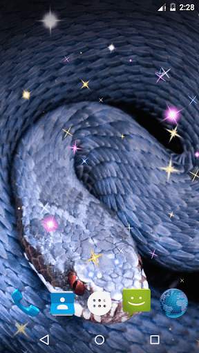 Snake Live Wallpaper screenshot 3