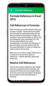 Learn Excel Guide, MS Excel Formulas and Functions скриншот 4