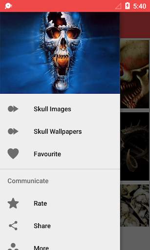 Skull Wallpaper HD screenshot 4