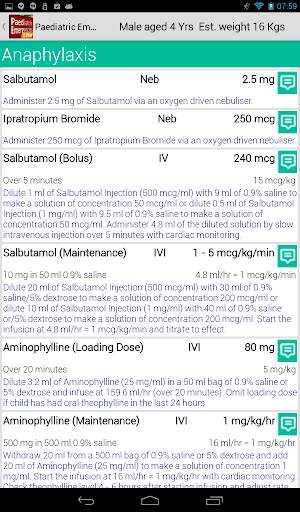 Paediatric Emergencies Lite screenshot 9