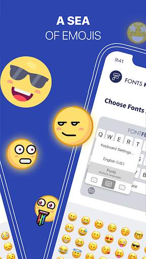 Fonts-Keyboard screenshot 2