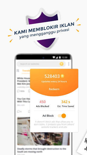 Fulldive Browser: Browser Santuy Cepat Dapat Uang! screenshot 4