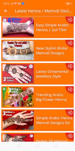 Mehndi Video Tutorial Free screenshot 5