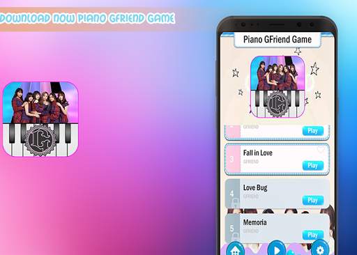 Piano Tiles GFRIEND Games screenshot 1
