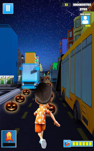 Night Princess Runner Subway Bus: Endless Running screenshot 5