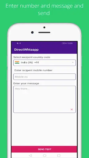 Direct Whtsapp screenshot 2