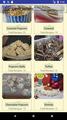 Candy Recipes screenshot 1