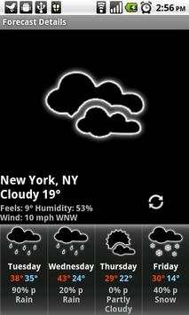 FlipClock BlackOut Widget 4x2 screenshot 3