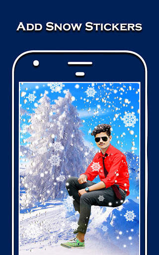 Snowfall photo editor: frames screenshot 7