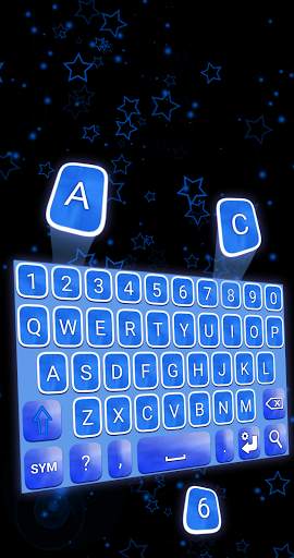 Blue Keyboard screenshot 1