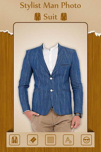 Men In Suit Photo Montage Stylish Man Photo Maker 2 تصوير الشاشة