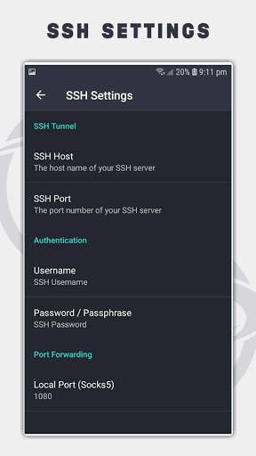 Phiexpe Lite | SSH & VPN Clients screenshot 3