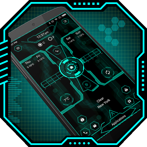 Hi-tech Productive Launcher icon