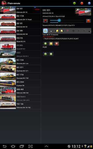 iTrain 5.0 remote screenshot 4