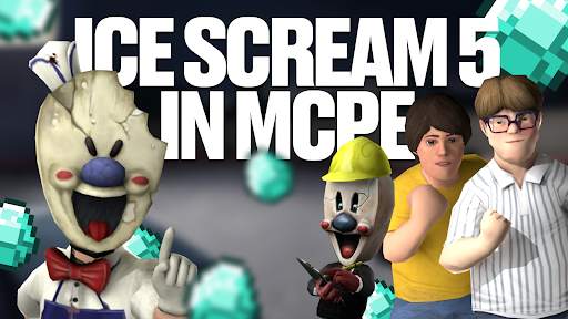 Ice Scream 5 for Minecraft PE screenshot 1