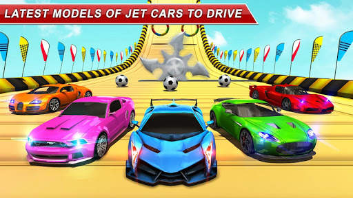Jet Car Ramp Stunt Games screenshot 7