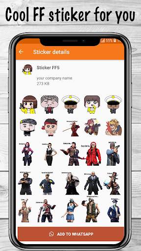 Sticker Pack FF For WhatsApp screenshot 4