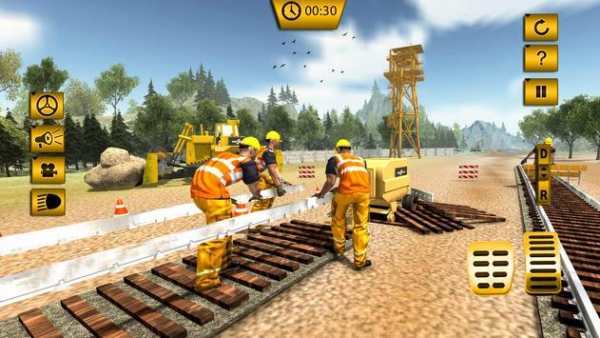 Indian Train Track Construction: Train Games 2017 screenshot 6