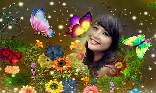 Butterfly photo frames HD Photo Editor screenshot 1