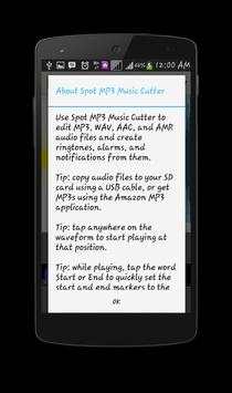 Spot MP3 Music Cutter screenshot 4