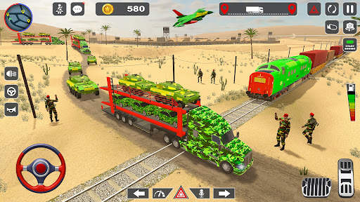 Army Vehicle Transport Games screenshot 6
