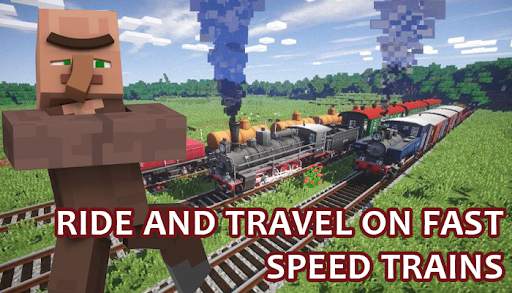 Train Mod for Minecraft PE screenshot 2
