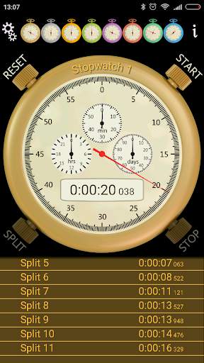 Stopwatch 1 تصوير الشاشة