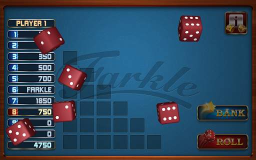 Farkle Dice Game screenshot 2