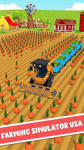 Harvester King 2021-Tractor Farming Simulator USA screenshot 3