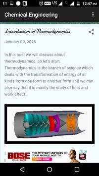 Chemical Engineering screenshot 4