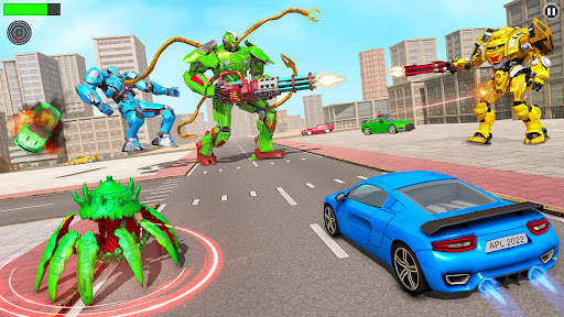 Octopus Robot Car - Robot Game screenshot 2