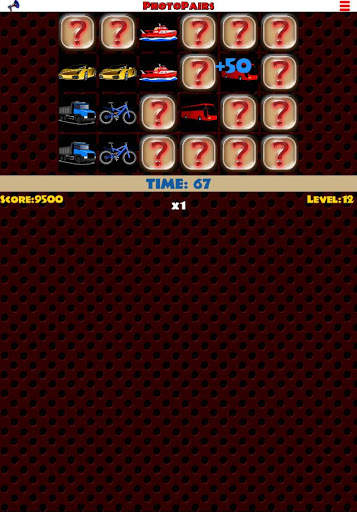 PhotoPairs. Memory game. screenshot 9