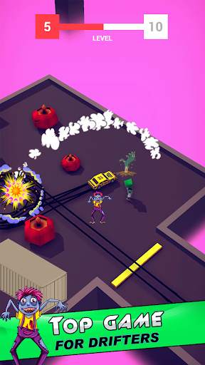 Real Drift Master: Zombie Car Shooting Games screenshot 4