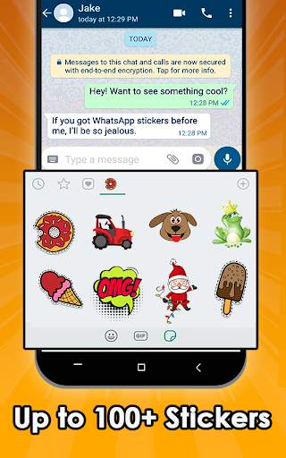 Sticker Keyboard - Cute and Funny Stickers screenshot 2