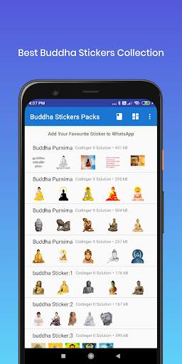 Buddha Purnima Stickers For WhatsApp - WAStickers screenshot 2