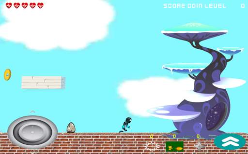 8 bit jump gioco Super Jump Ninja Shadow arcade screenshot 3