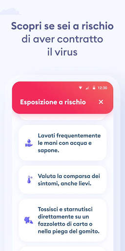 Immuni screenshot 3