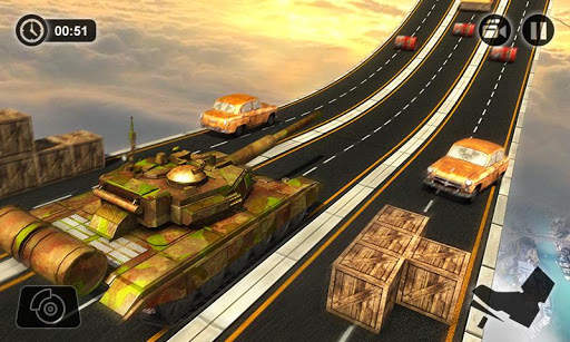 Impossible Army Tank Driving Simulator Tracks screenshot 2
