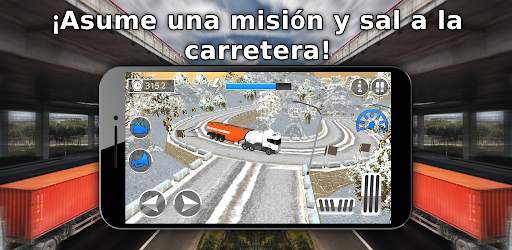 Truck simulator screenshot 1