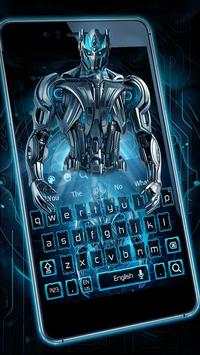 Neon Robot Bàn phím screenshot 1