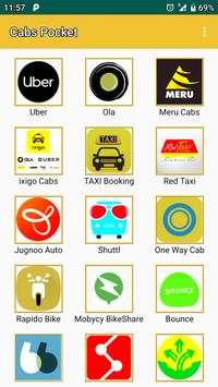 Book Cabs Pocket App screenshot 2