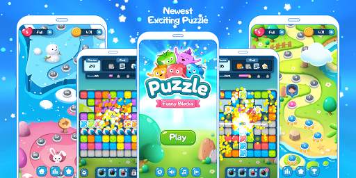 Puzzle - Funny Blocks screenshot 1