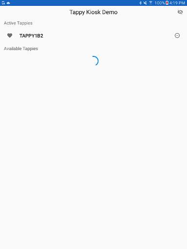 TappyBLE Heartbeat External NFC (Kiosk Mode) screenshot 3
