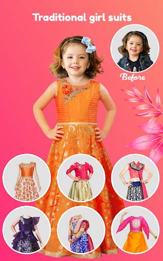Prettify - Girl Kids Photo Editing, Photo Suit app screenshot 6